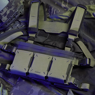 DMgear 铁索蛋匣工具包 762三联战术背心副包兼容417 XM7 SCAR-H
