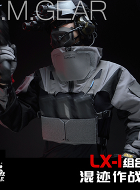DMgear原创'混迹'袖服LX-1胸挂组合轻量化多尺码户外军迷战术胸挂