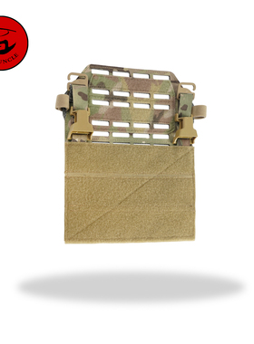 TU战术大叔AXL款 vest placard mbav背心专用molle板胸部扩展面板