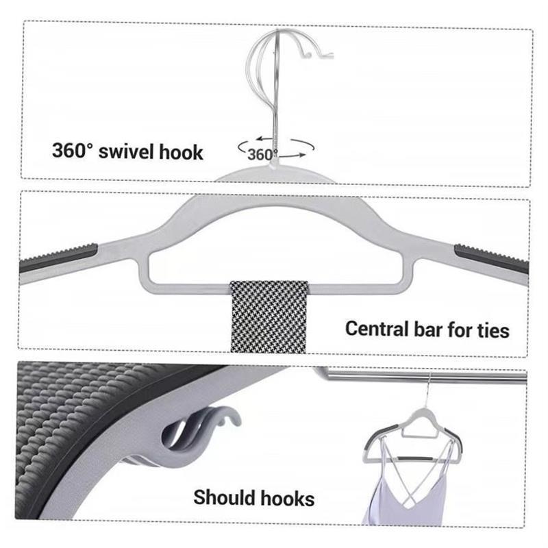 40 Pcs/Lot plastic Clothes Hangers Dress Coats Hanger holder