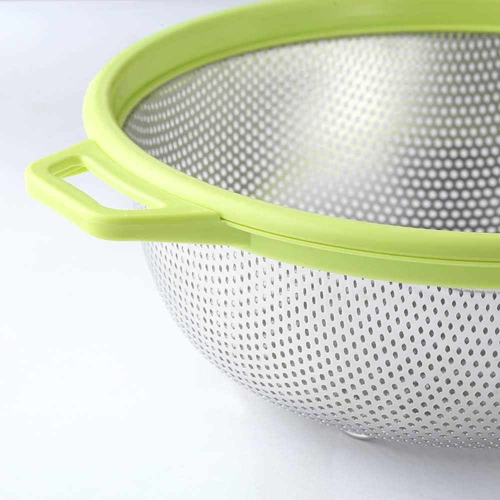 Colander Rice Strainer Washer Kitchen Mesh Noodles Pasta