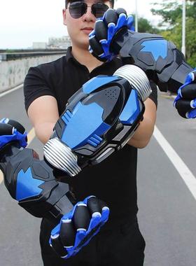 Gesture sensing remote control toy deformation car kids oys