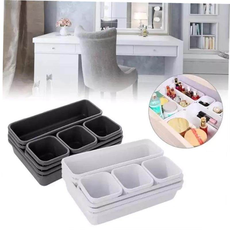 8pcs/set Home Drawer Organizer Box Trays Storage Office Box1