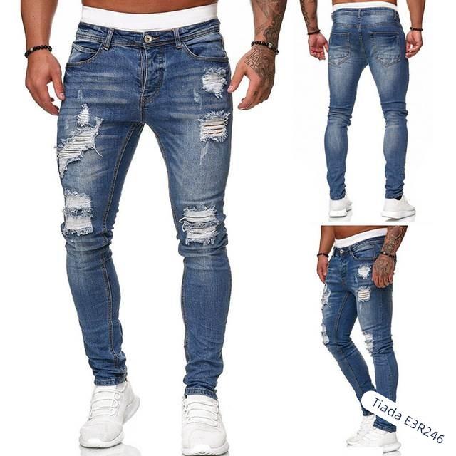 men jeans jogger pants trousers for men ripped jeans 牛仔裤