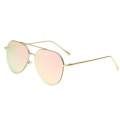 Men Metal Pilot Sunglasses Women Polarized Aviator Eyewear