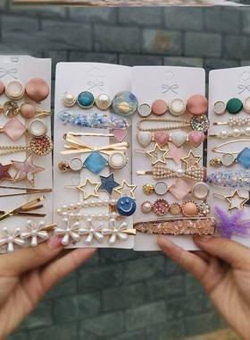 Hair clip Ins bangs hair Suit Trinkets woman Headwear