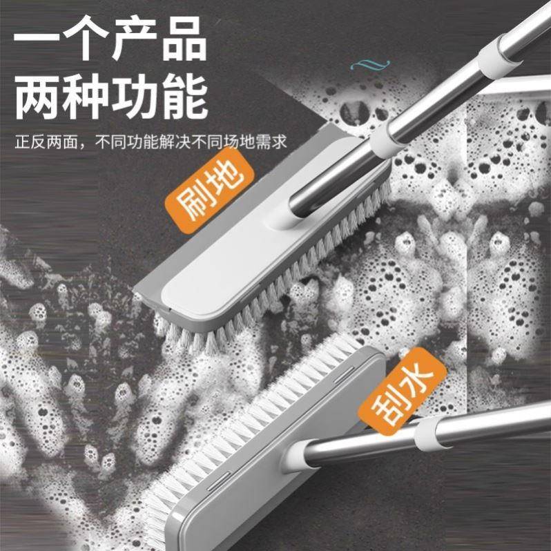 bathroom long handle brush tile floor cleaning broom mop
