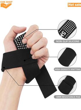 Pded Wrist Wraps Lifting Straps Weightlifting Gloves GYM