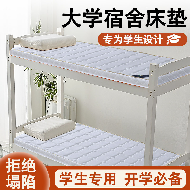大学宿舍床垫1.5棕垫加硬全椰棕天然环保棕榈垫定做可折叠薄款垫