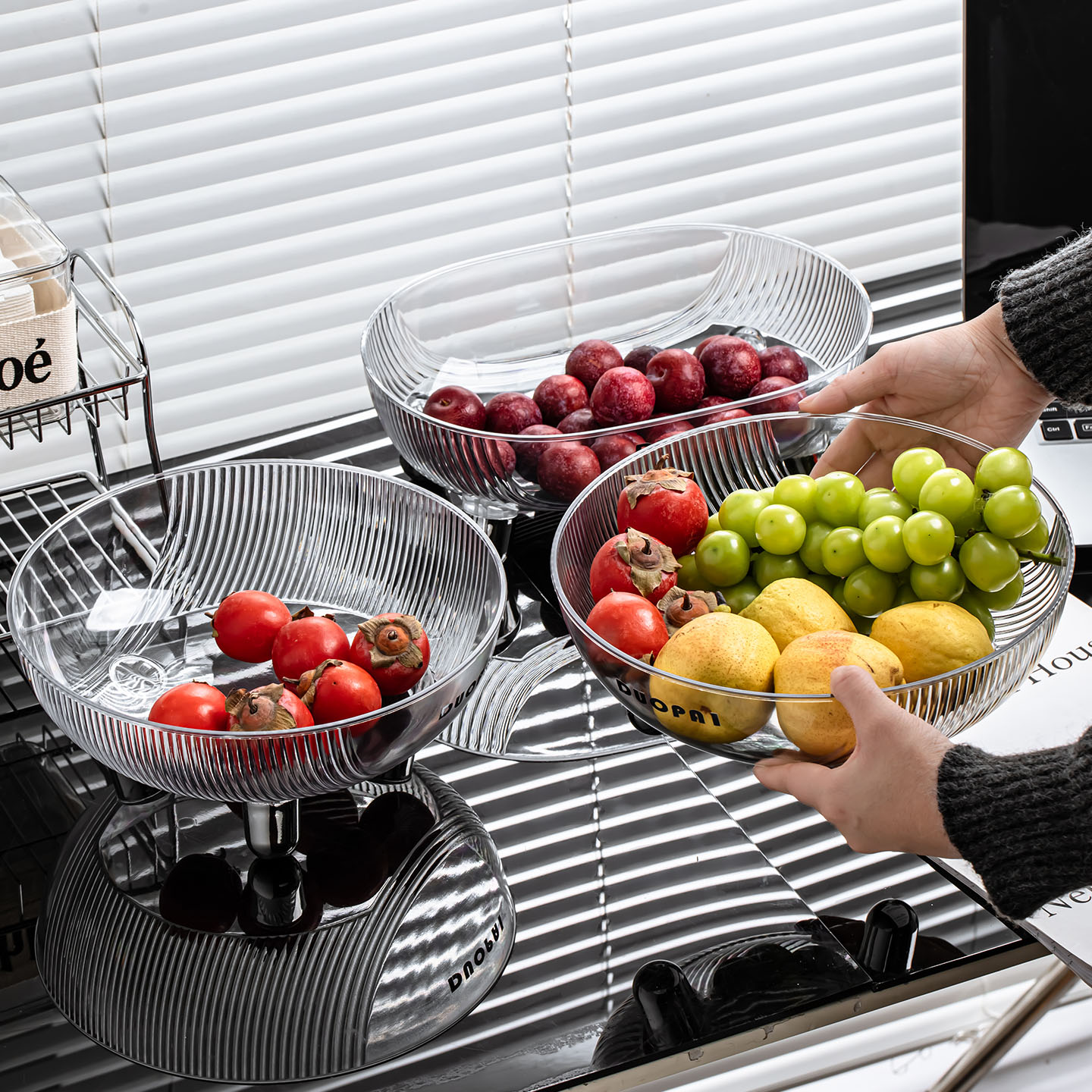 水果盘客厅家用新款茶几果盘托盘