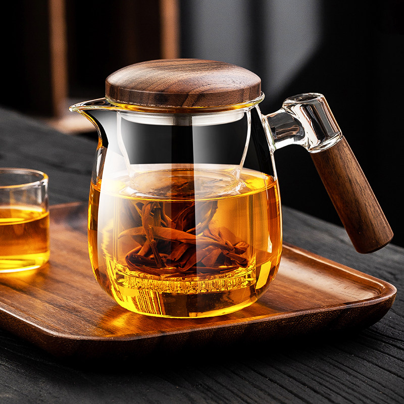 加厚高档玻璃茶壶过滤茶水分离耐热大容量养生泡茶壶煮茶壶泡茶器