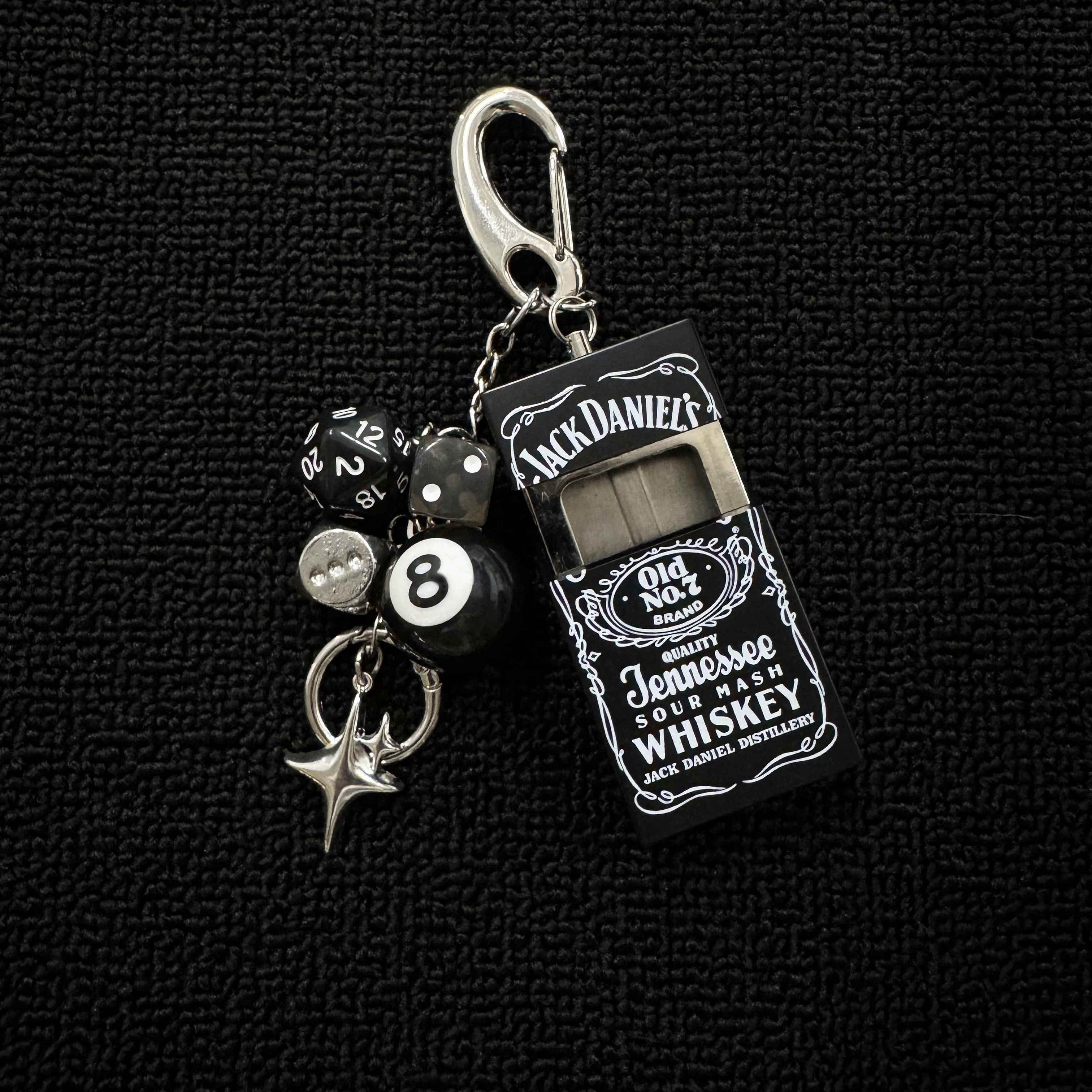 黑曜石暗黑風便攜煙盒