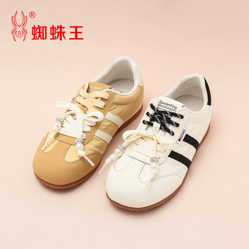 蜘蛛王休闲女德训鞋春季新款