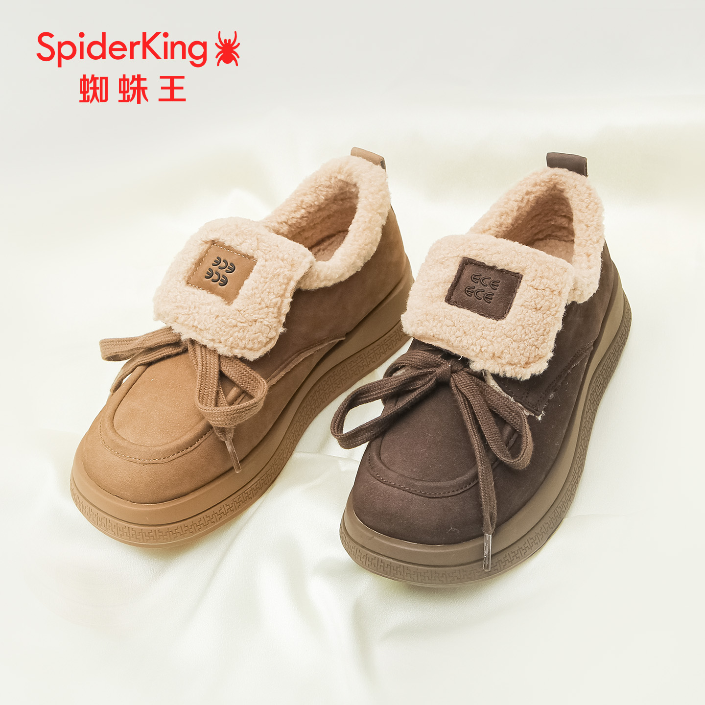 蜘蛛王女雪地靴秋季新款