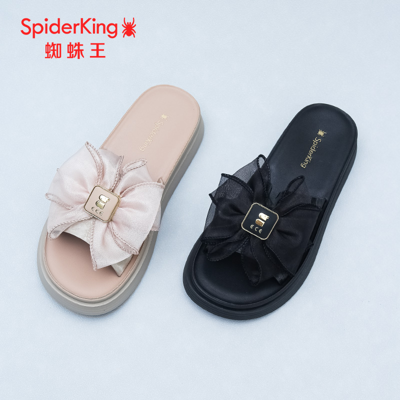 蜘蛛王沙滩女拖鞋夏季新款