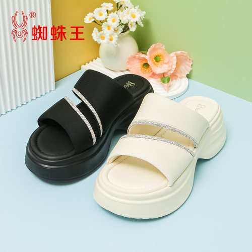 蜘蛛王增高厚底女拖鞋夏季新款