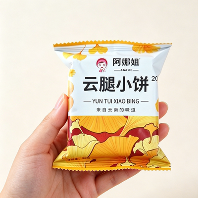阿娜姐云腿月饼云南特产小云腿老式酥皮滇式火腿云腿小饼袋装