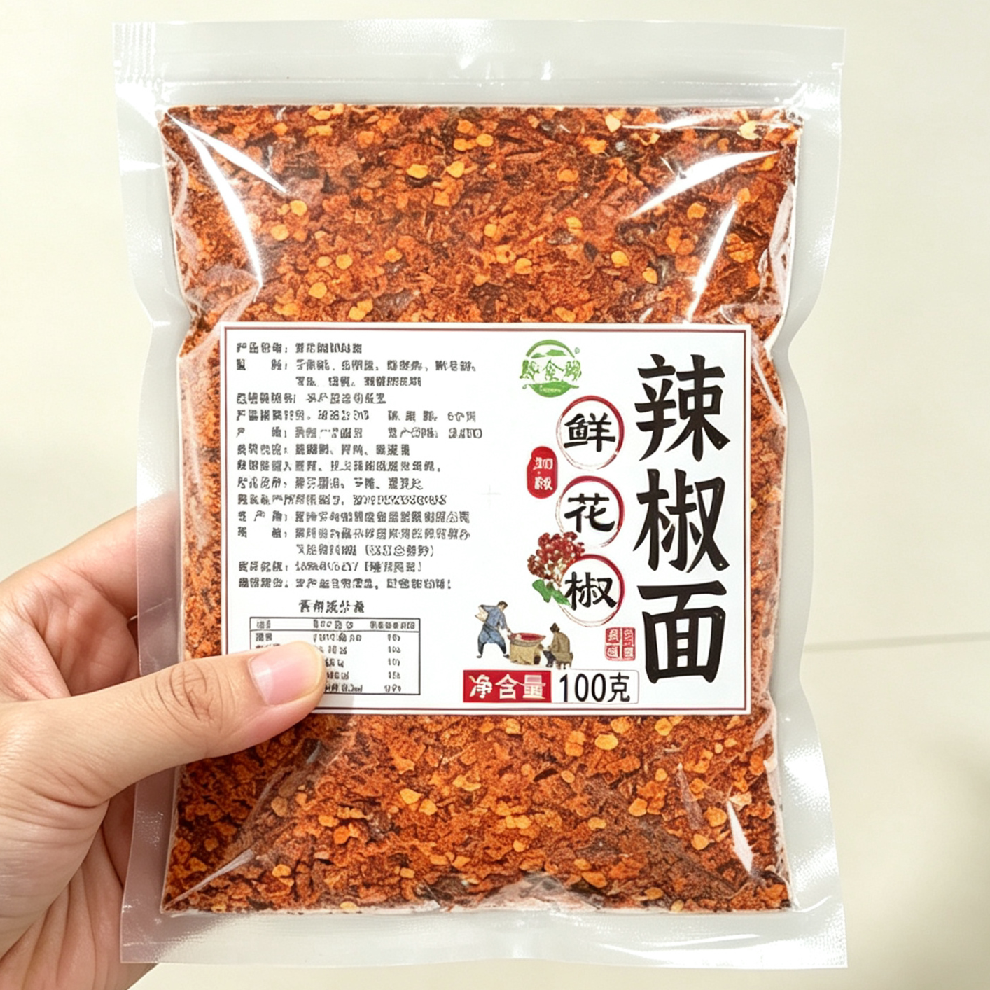 黔食锦鲜花椒辣椒面小袋子做蘸水干碟蘸料烧烤烙锅