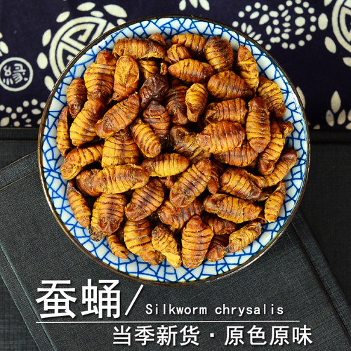 蚕蛹中药材正品桑蚕蛹粉泡水