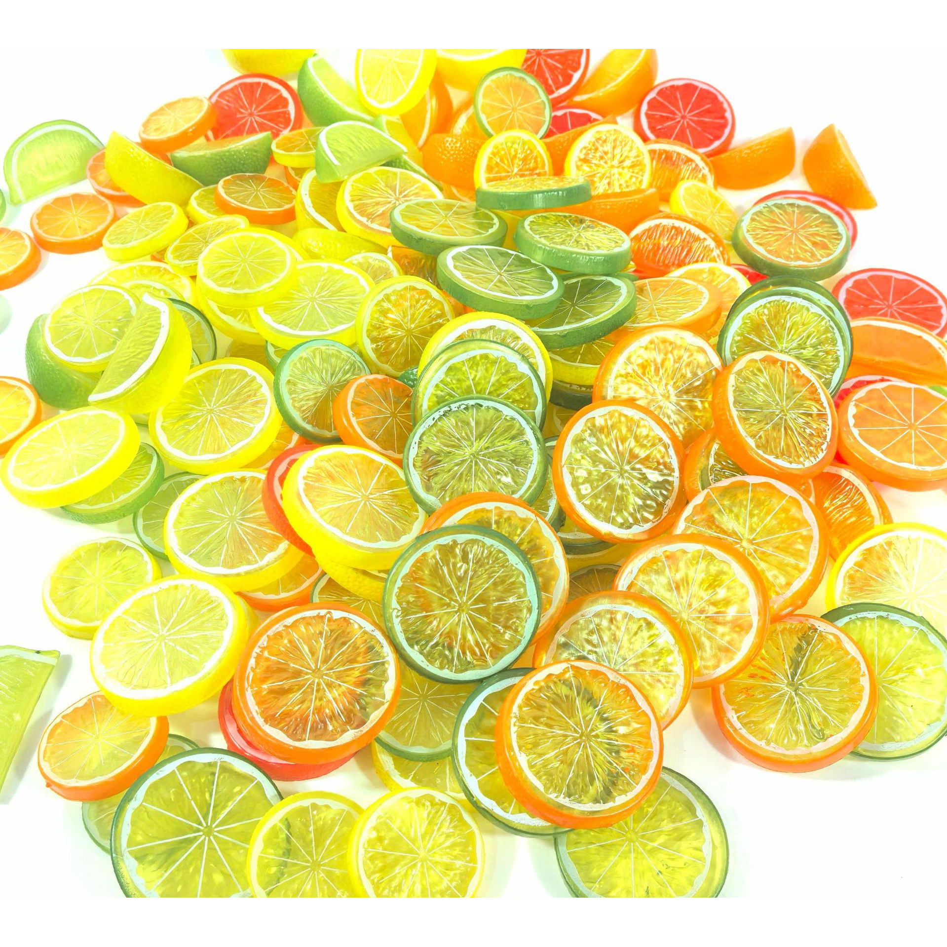 仿真柠檬片塑料柠檬片假柠檬块模型,家居饰品,3D模型摆件,淘宝优惠券,粉丝福利购,淘宝优惠卷