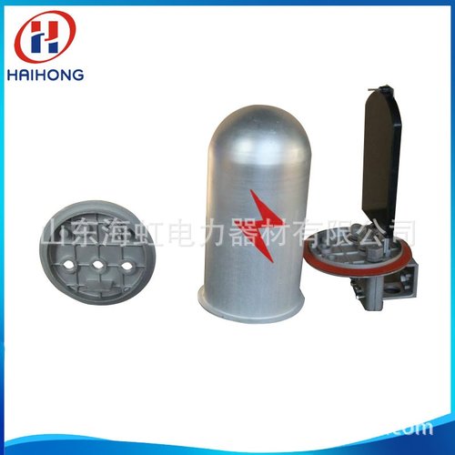 直通型防水光缆帽式接线盒24芯一进一出专业光缆金具厂家L