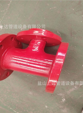 厂家供应钢制三通 DN150 all flanged tee A234WPB钢制全法兰三通
