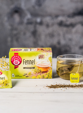 Teekanne茴香茶花草茶无糖养生茶叶草本茶包小茴香茶花茶【临期】