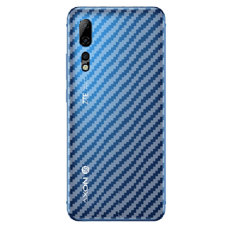 昌想适用中兴10pro后膜ZTE Axon 10S Pro手机背膜天机10spro碳纤维A2020N2防刮软贴纸A2020Pro半透明5G抗指纹