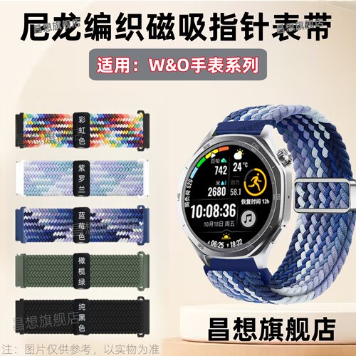 适用W&OM1Pro手表米兰尼斯表带
