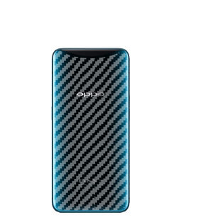 昌想 适用oppo findx手机后膜Find X曲面屏保护膜兰博基尼版碳纤维软贴纸莫磨砂背膜后盖壳防刮滑模非钢化膜