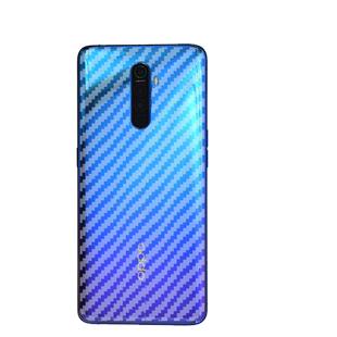 昌想 适用oppo reno ace手机后膜RenoAce2磨砂背膜PDHM00碳纤维保护膜ace2非改好膜PCLM10后盖壳保护膜半透明