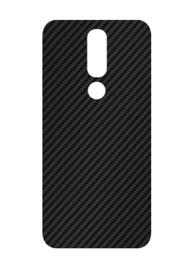 昌想 适用诺基亚X5手机后膜Nokia X71碳纤维背膜X6 2018改色彩纸TA-1167磨砂1172防刮贴1099软1120保护1105/2