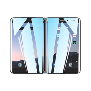 昌想适用Microsoft Surface Duo2水凝膜微软Surface Duo1双屏版手机磨砂前后内外保护防窥贴膜抗蓝光护眼高清