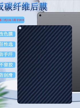昌想适用ipadair3平板后膜10.5英寸改色2019版背贴A2123防刮A2152保护A2153磨砂A2154软a1701模A1709彩A1852