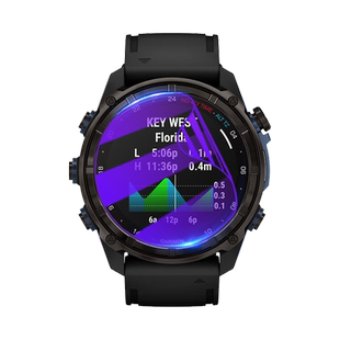 适用佳明Descent Mk3i手表贴膜Mk2S智能手表保护膜Mk1表盘屏幕防刮水凝43高清51mm曲面G1全覆盖抗蓝光护眼