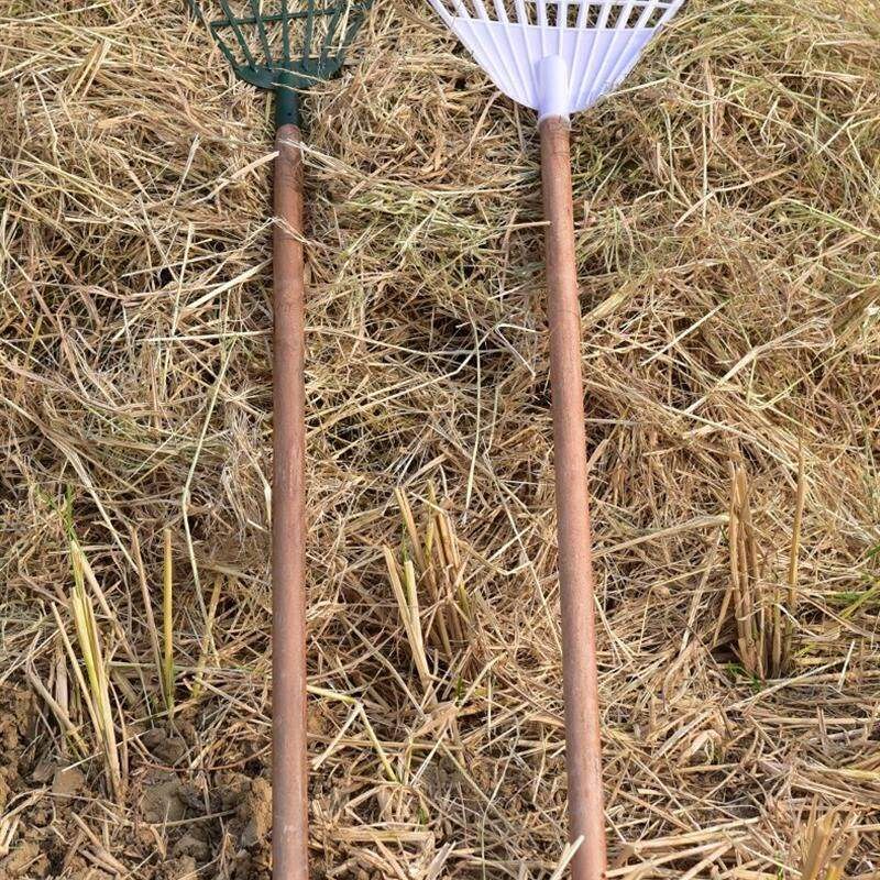 家用搂草筢子铁扒子钢耙子农具园林园艺工具菜园树叶耙草爬草耙子