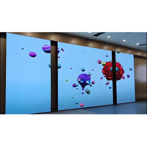 多媒体展厅展馆智能触摸直线互动滑轨屏电动开合屏多屏联动All