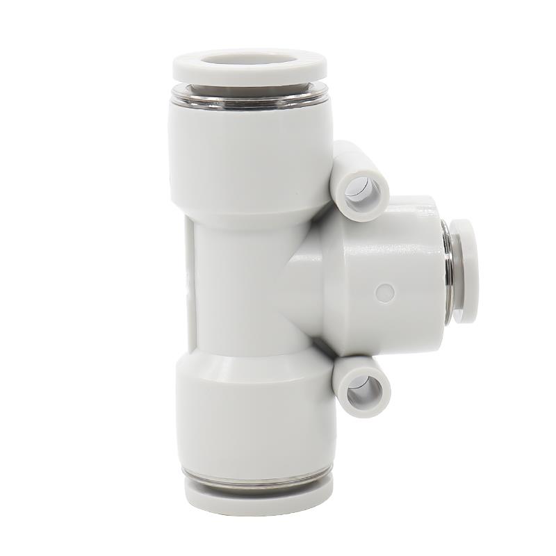 亚德客气管塑胶T型变径三通接头APEG6-4/8-4/8-6/10-6/10-8/12-8
