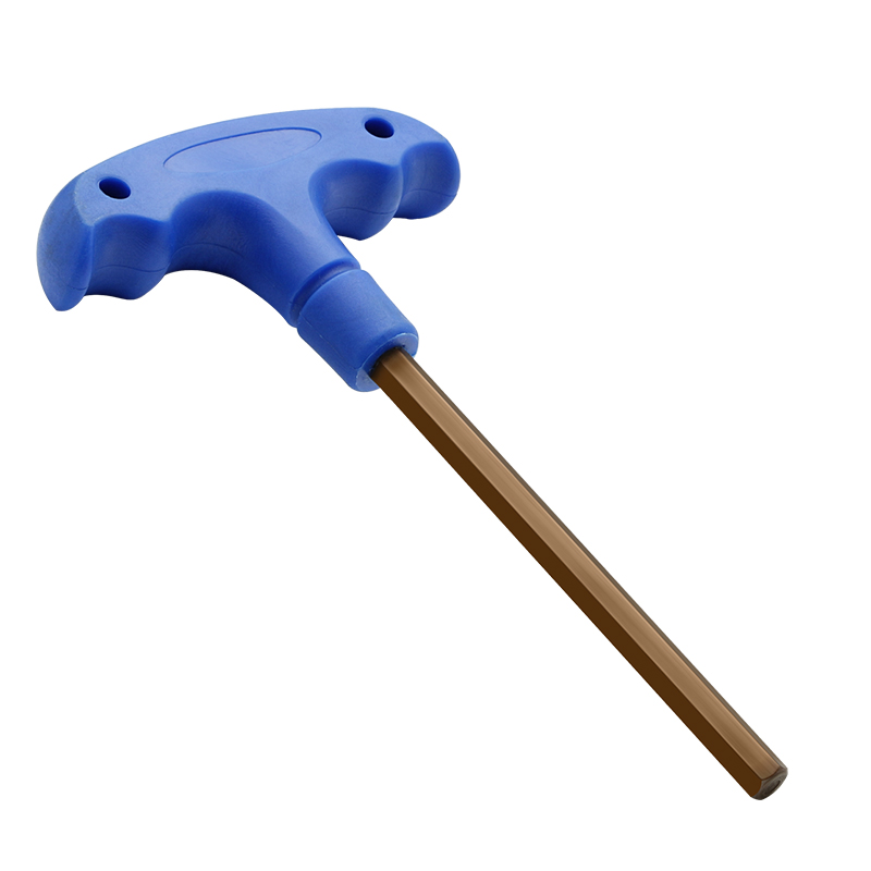 T型内六角扳手加硬S2材质刀把板手 H2 H2.5 H3 H4 H5 H6