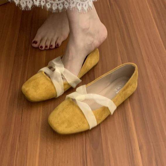 晚晚风小众平底浅口单鞋女温柔配裙子法式玛丽珍鞋方头豆豆奶奶鞋,户外/登山/野营/旅行用品,其他户外鞋,淘宝优惠券,粉丝福利购,淘宝优惠卷