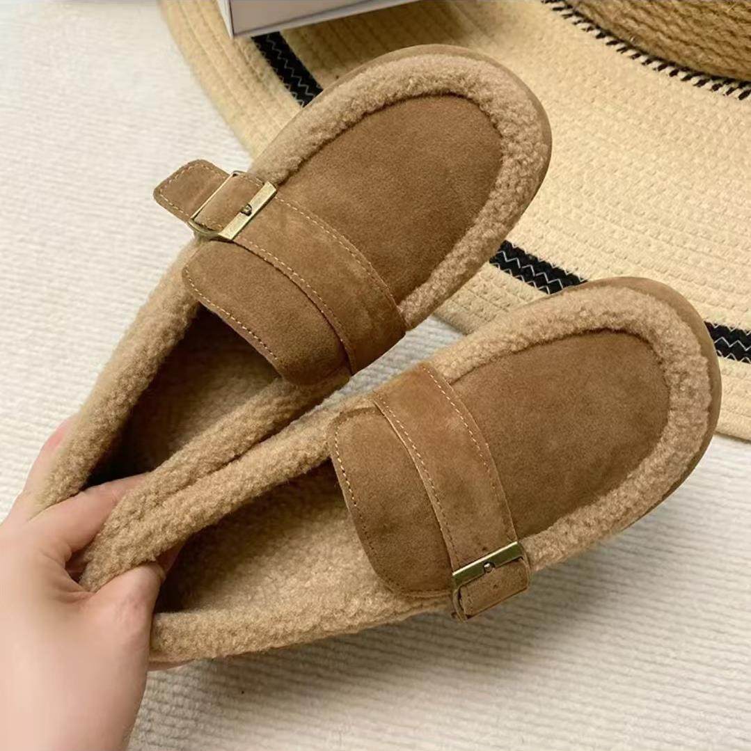 2024新款秋冬毛毛鞋女冬外穿复古棉鞋豆豆鞋勃肯鞋女加绒保暖女鞋,户外/登山/野营/旅行用品,其他户外鞋,淘宝优惠券,粉丝福利购,淘宝优惠卷