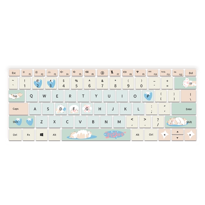 猫咪键盘膜笔记本电脑华为