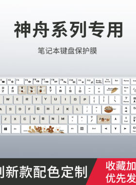 适用神舟战神Z8 G8 Z7 Z7M Z7T S7T ZX9 ZX10键盘膜DA7NS DA7NP TA5NB TA7NP笔记本电脑DA5NP键盘保护膜CU5NA