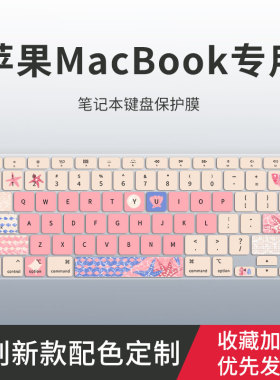 适用苹果MacBook Pro/Air13.3英寸键盘膜MacBook Pro14 16英寸M1笔记本电脑Pro 13英寸M2键盘保护膜Air11.6寸