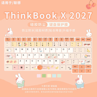 适用联想ThinkBookX2027键盘膜