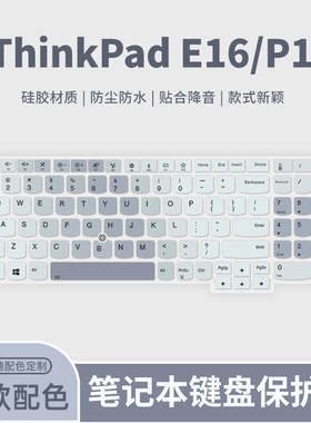适用2024联想ThinkPad P15v/P15s键盘膜ThinkPad P15s/P52s笔记本电脑ThinkPad E15 Gen4键盘保护膜15.6英寸