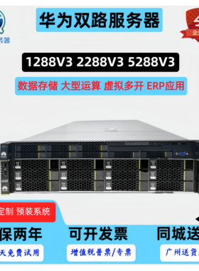 HuaWei华为RH1288V3RH2288V3机架式服务器主机RH5288V3存储虚拟化