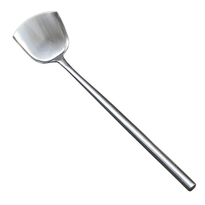 食堂不锈钢锅铲加长炒菜厨师专业炒勺食堂特大商用炒菜铲子长柄