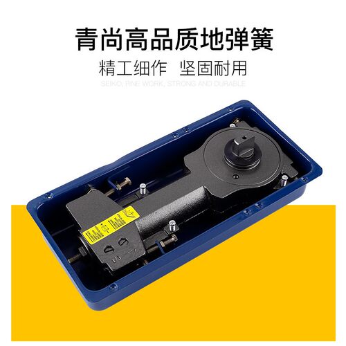 青尚无框玻璃重型大承重地弹簧