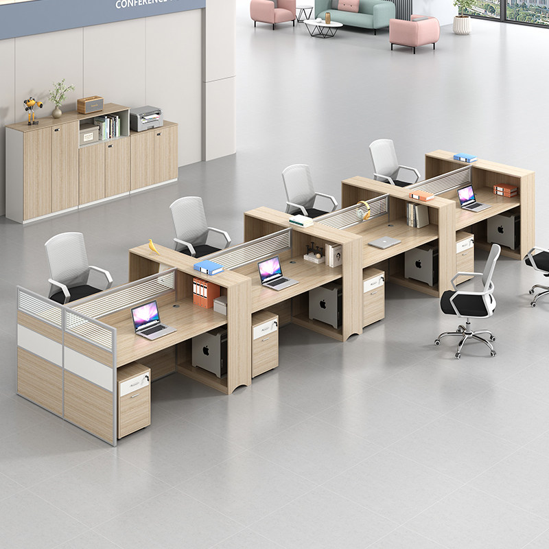 屏风办公桌椅组合员工位4/68人位卡座简约现代办公室电脑桌职员桌,商业/办公家具,组合/屏风工作位,淘宝优惠券,粉丝福利购,淘宝优惠卷